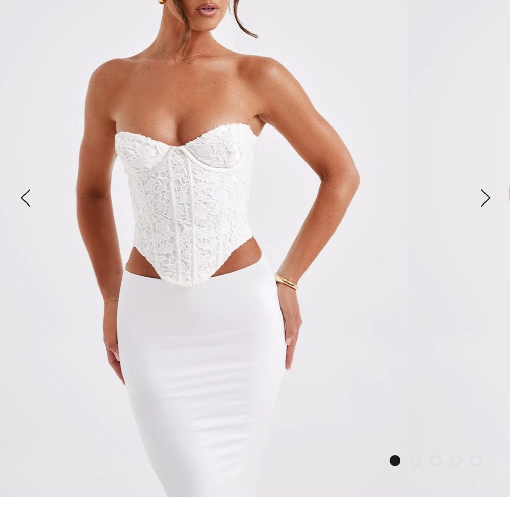 HARLOW CORSET - IVORY